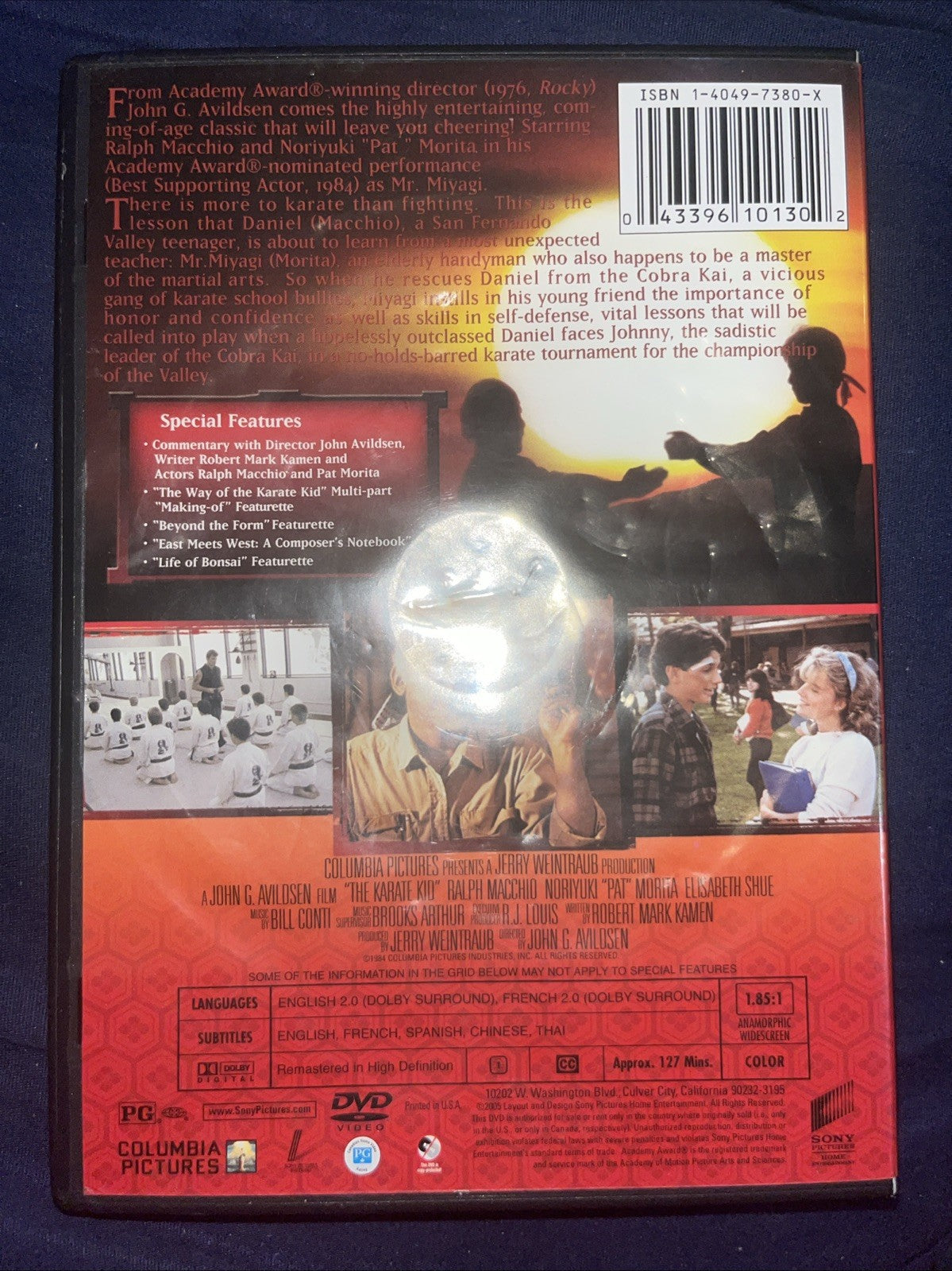 The Karate Kid (DVD, 1984)