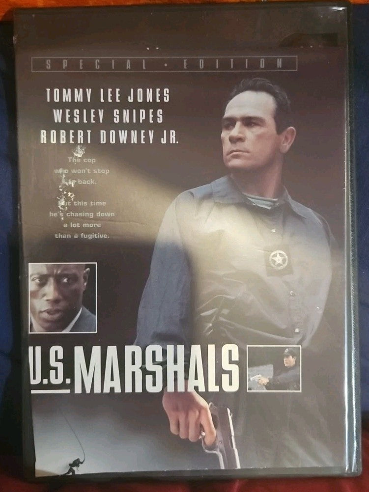 The U.S. Marshals (DVD) Slim Case. Cropped Sleeve