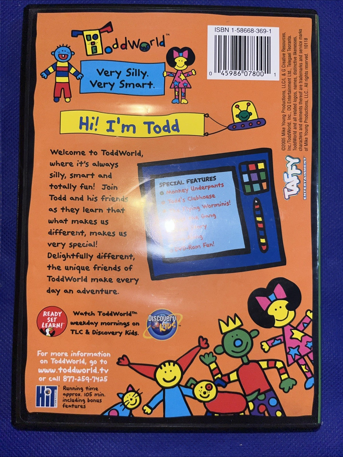 ToddWorld - Hi, Im Todd (DVD, 2005)