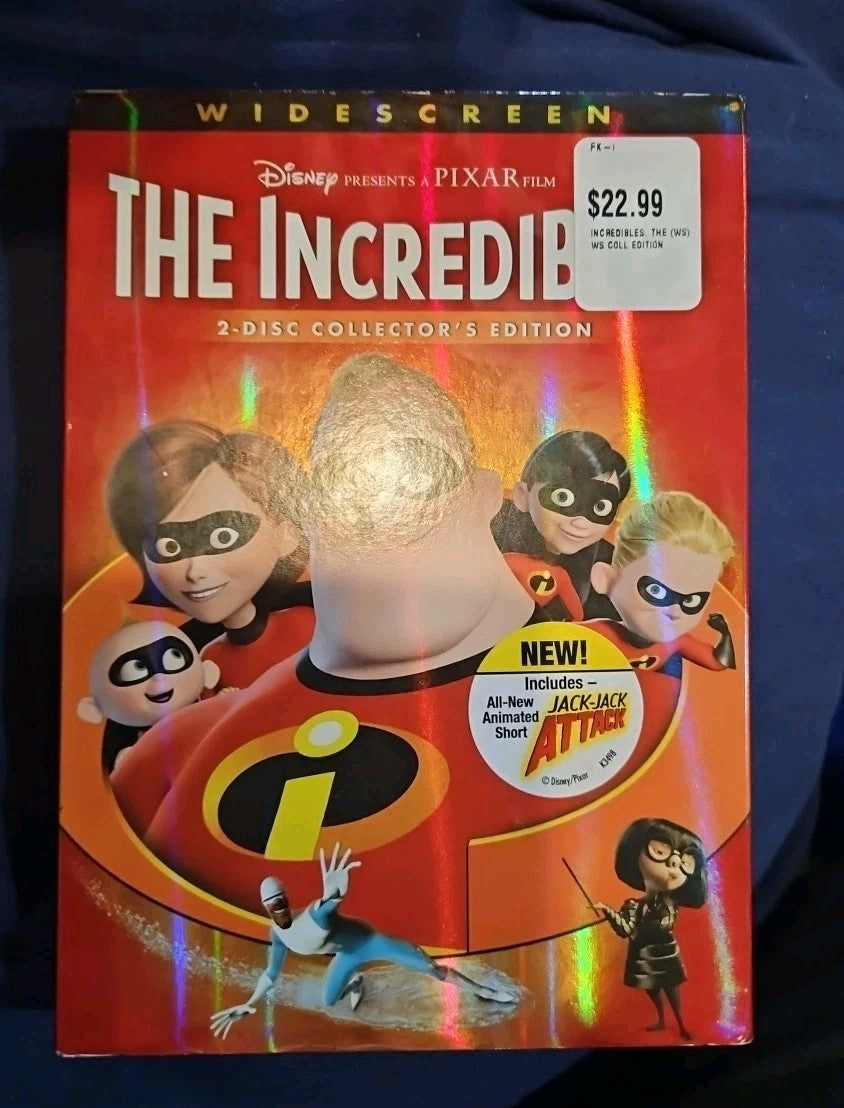 The Incredibles (DVD, 2004)