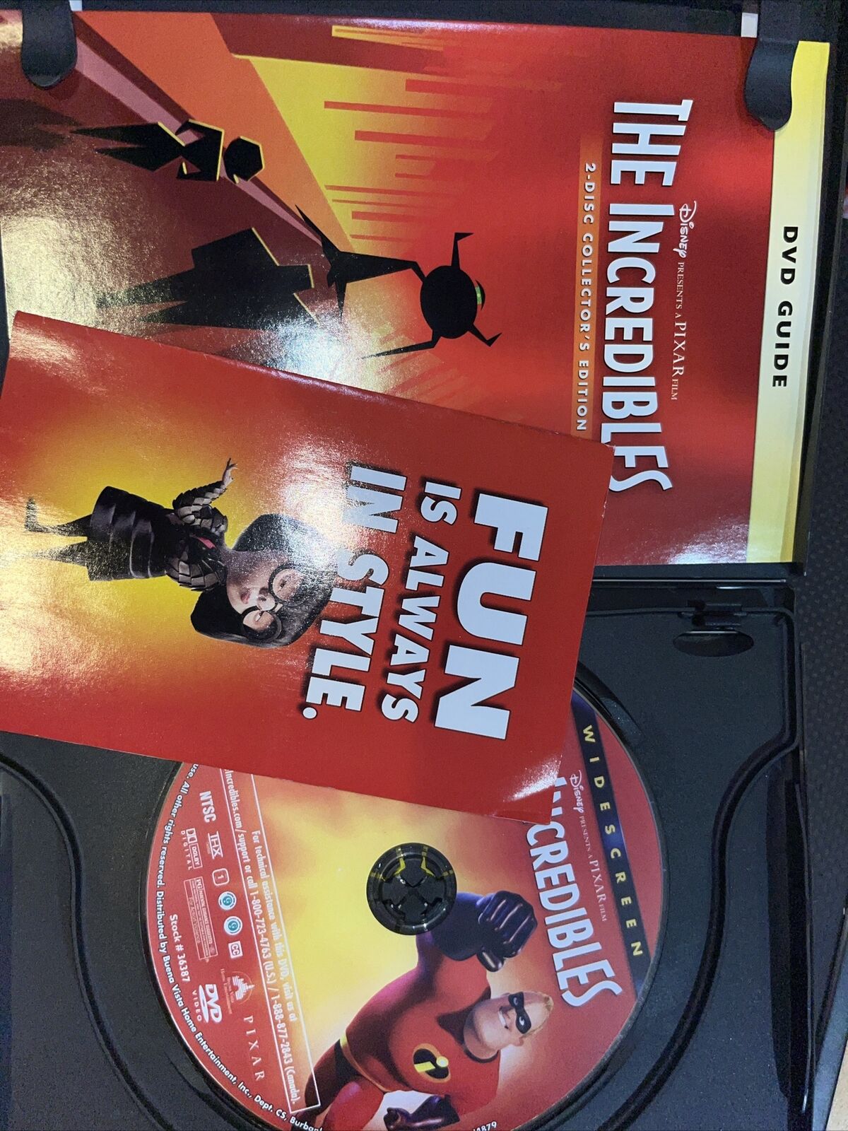 The Incredibles (DVD, 2004)