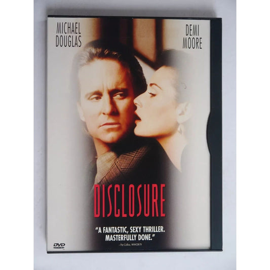 DISCLOSURE - Michael Douglas Demi Moore DVD New And Sealed Snap Case