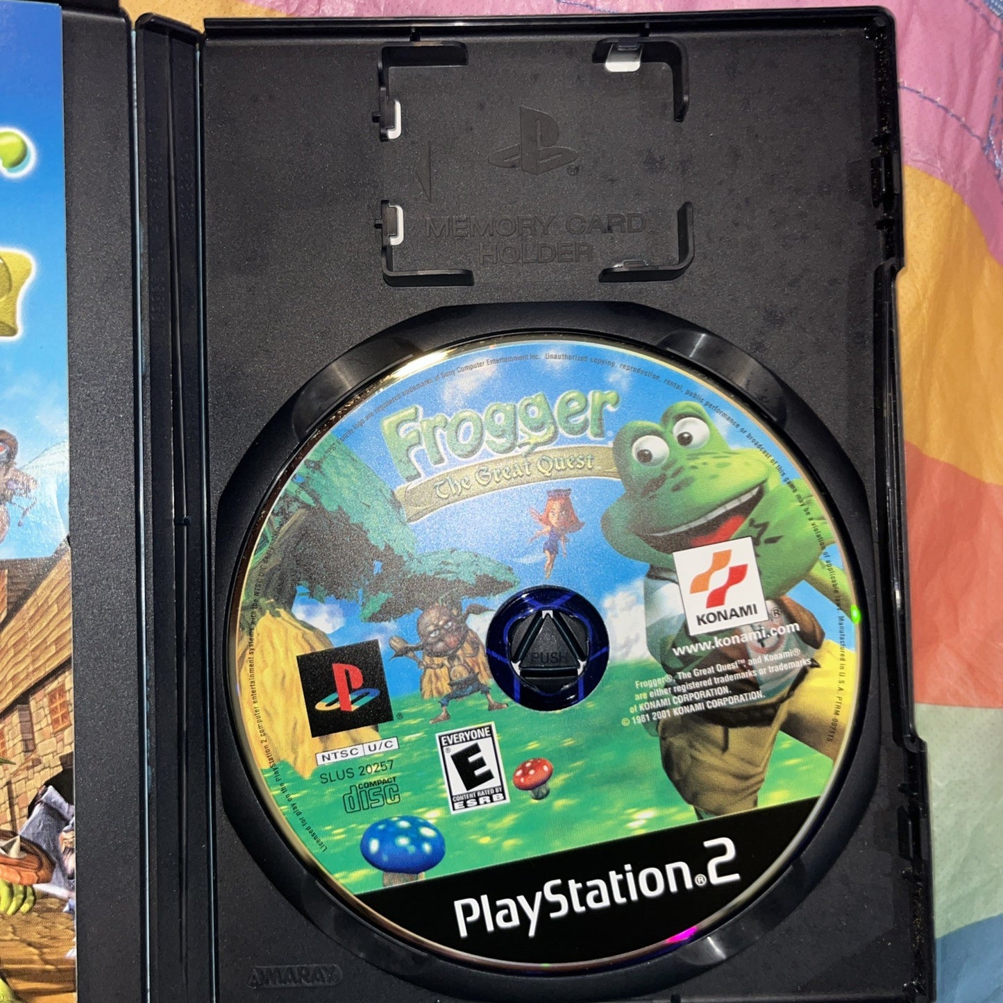 Frogger: The Great Quest (PS2) Tested. Manual. Original Case.