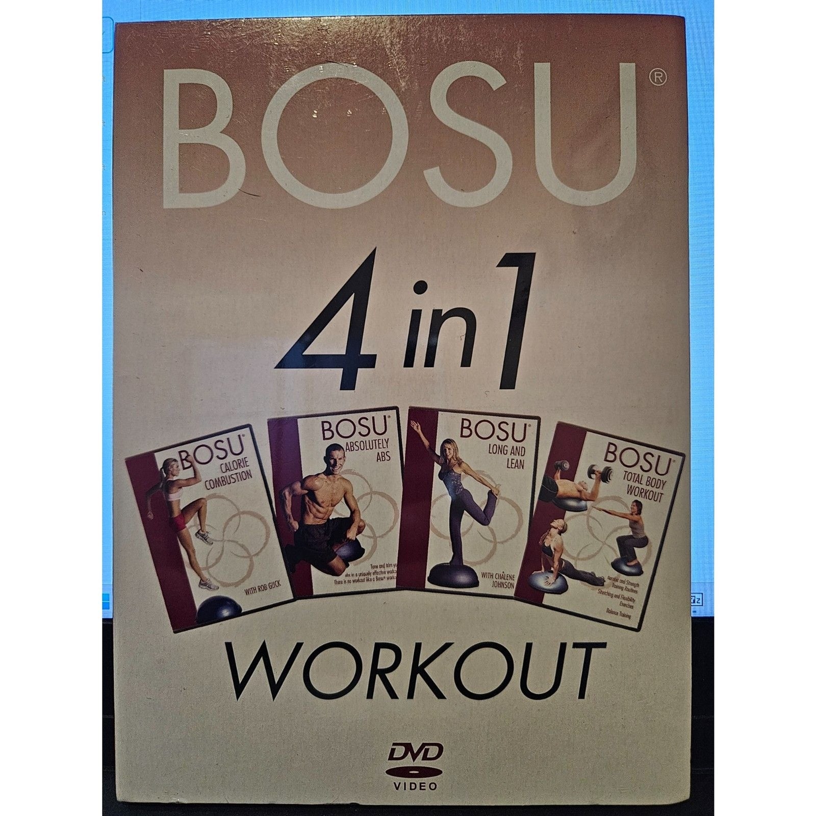 Bosu 4 in 1 Workout (DVD) Brand New Sealed