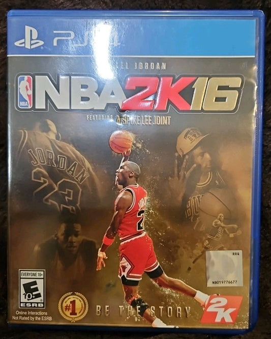 NBA 2K16 - No Game. Case + Poster + Box Art Only