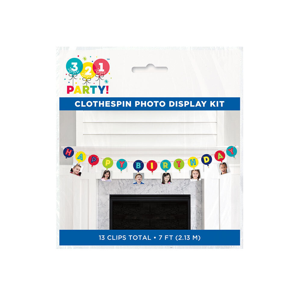 Clothespin Photo Display Kit
