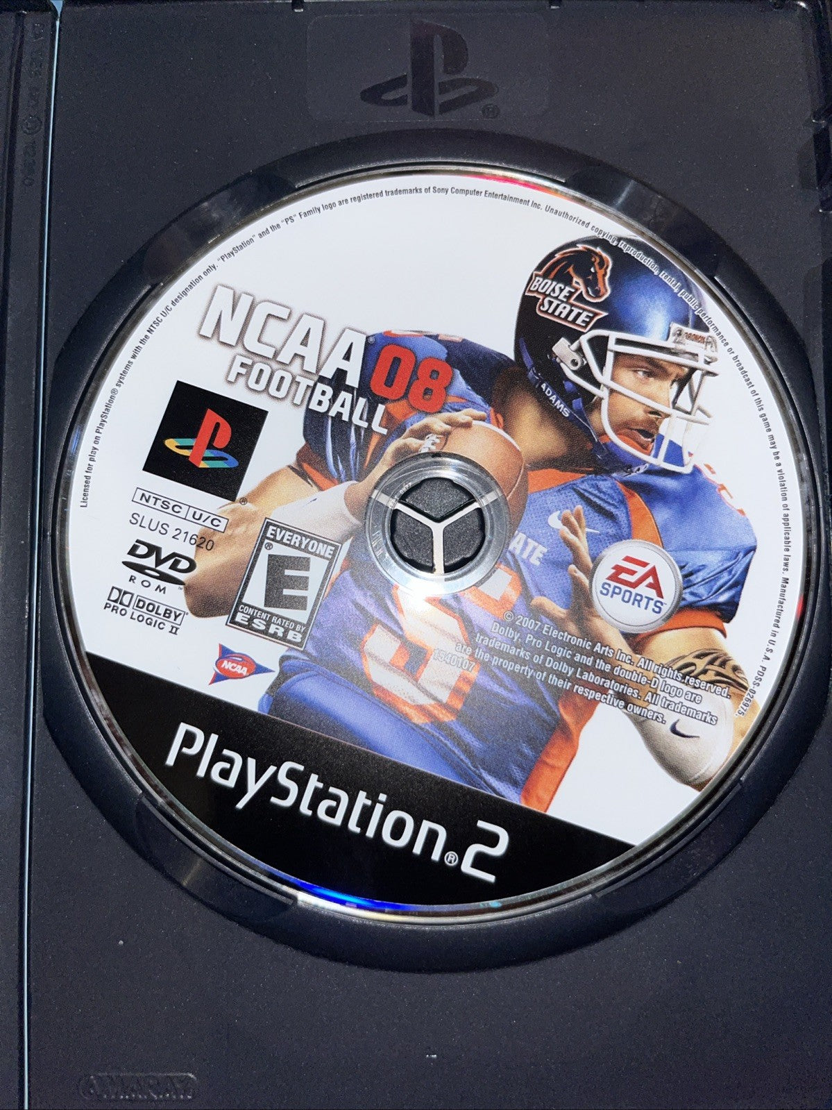 NCAA Football 08 (PS2) Tested. W/ Manual. Original Case