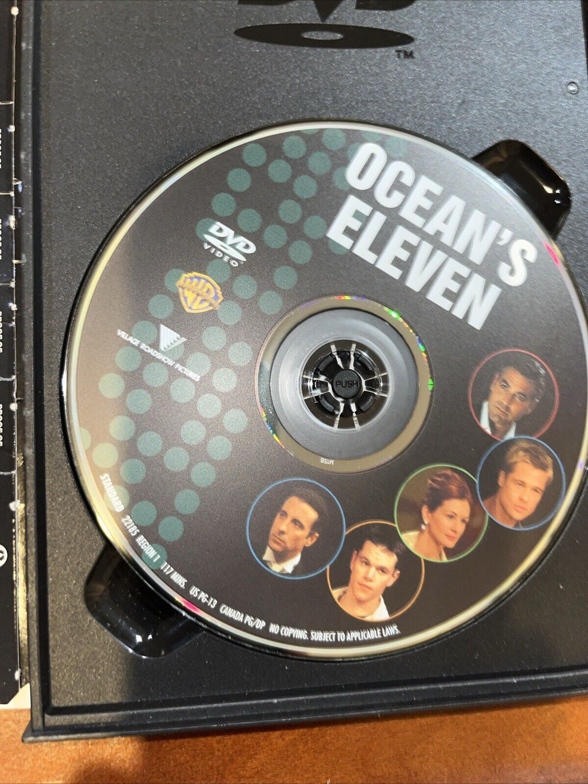 Oceans Eleven (DVD, 2002, Full Frame Edition)