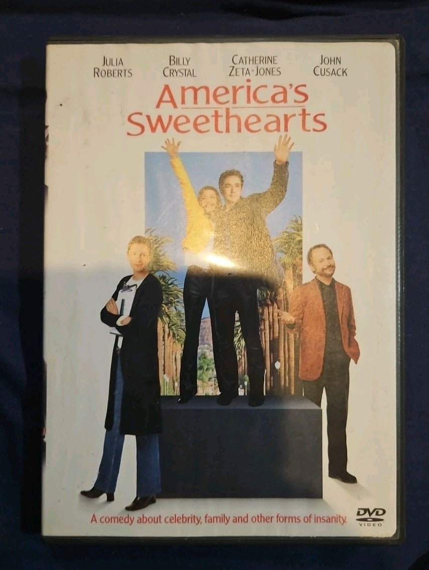 America's Sweethearts (DVD, 2001) Moisture Damaged Artwork