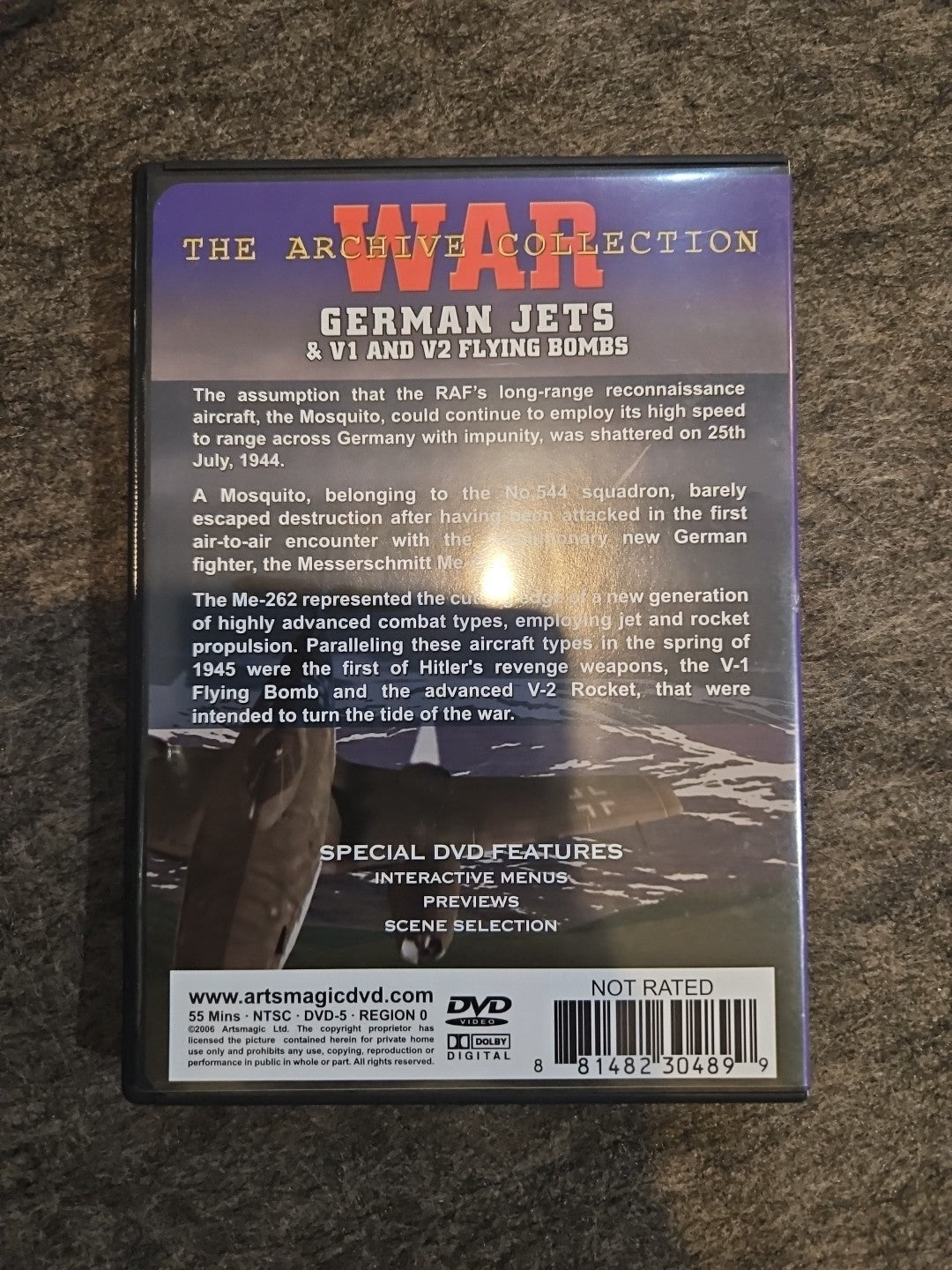 German Jets & V1 and V2 Flying Bombs (DVD, 2006)