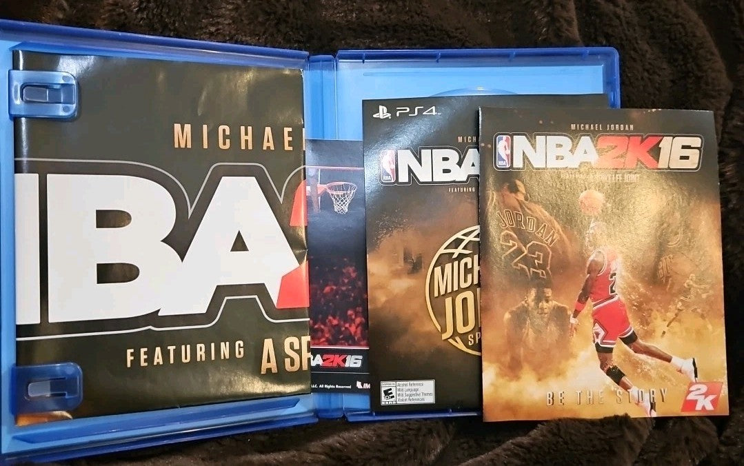 NBA 2K16 - No Game. Case + Poster + Box Art Only