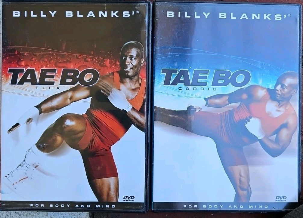 Billy Blanks - Tae Bo Flex + Cardio  (2 DVD) New Sealed