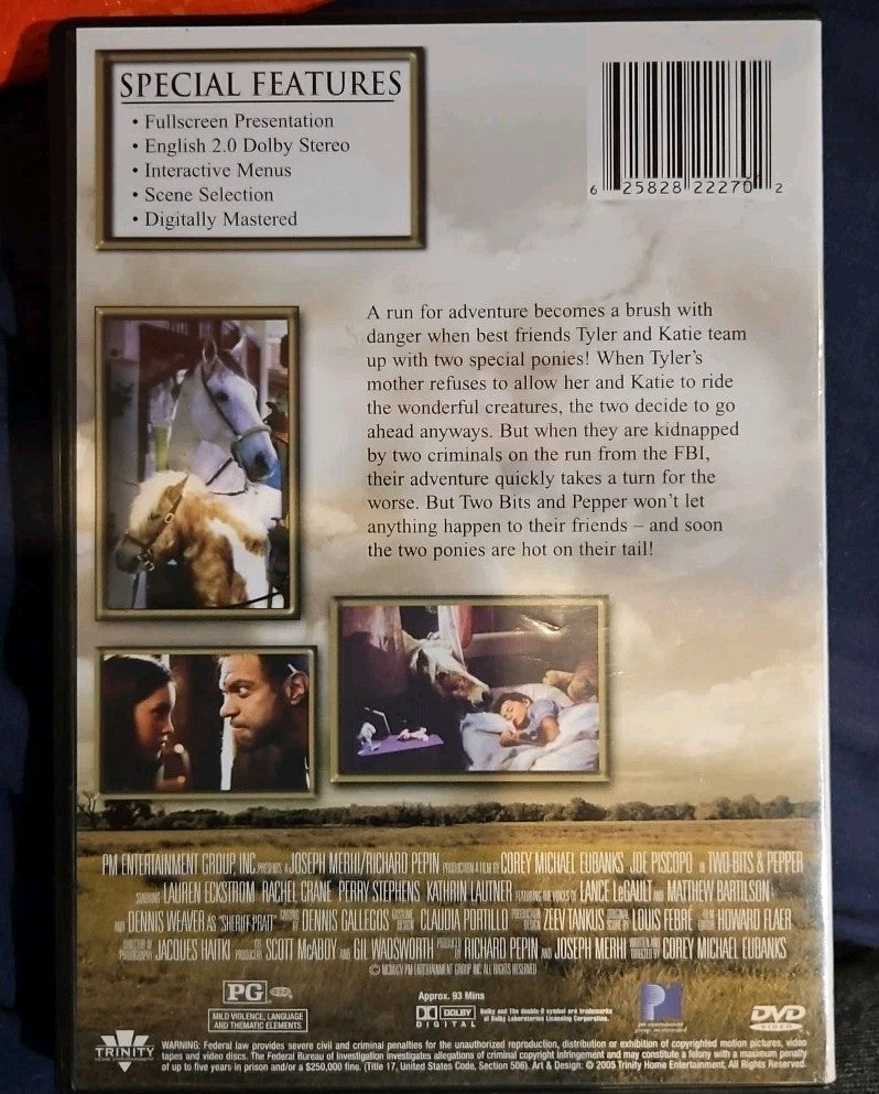 Two Bits Of Pepper (DVD, 2005, Full Screen) Brand New Sealed