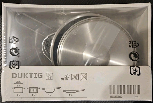 IKEA Duktig 4 Piece Cookware Set