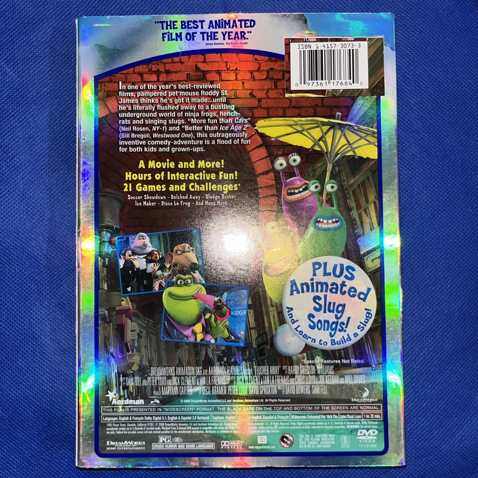 Flushed Away (DVD, 2006) Sealed