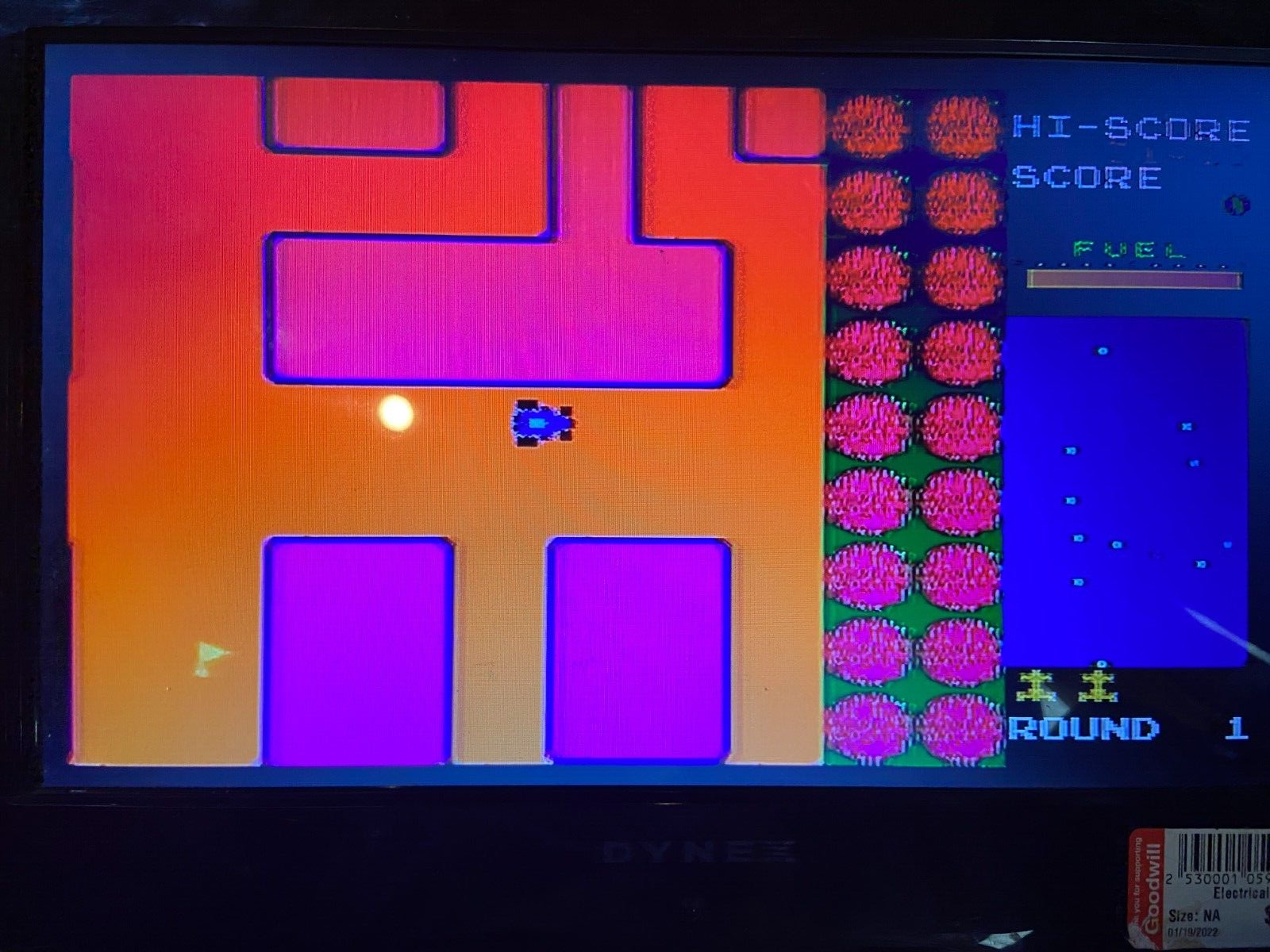 2007 Jakks Pacific Namco Pac-Man 8 Games in 1 Plug and Play TV Games Built In