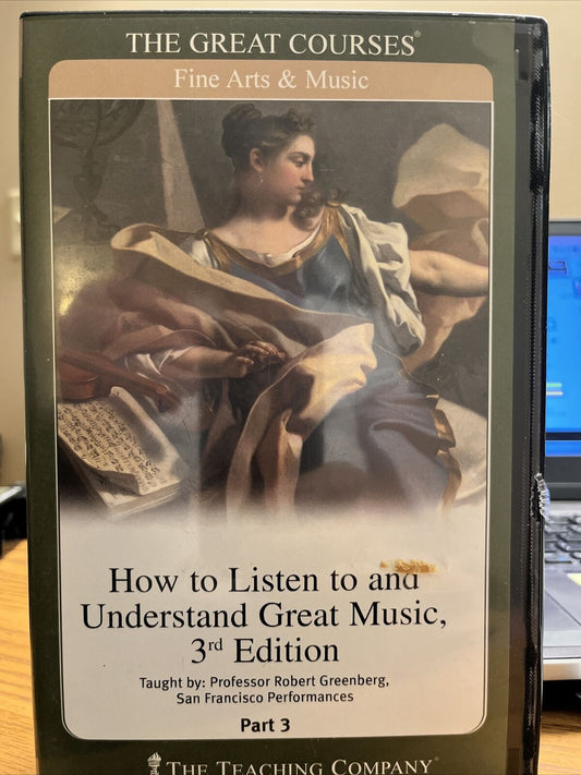How to Listen to and Understand Great Music by Robert Greenberg (Compact Disc)