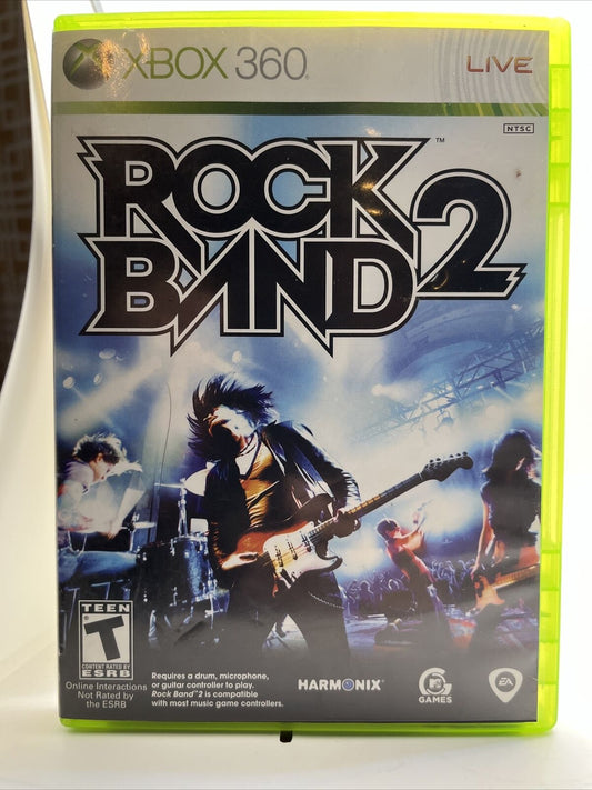 Rock Band 2 (Microsoft Xbox 360, 2008)