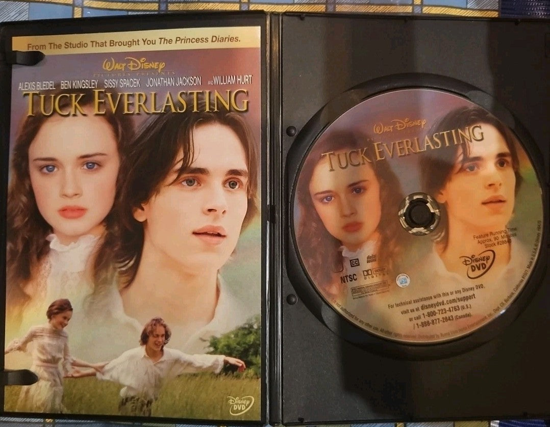 Tuck Everlasting (DVD, 2002) Tested slim case cropped artwork.