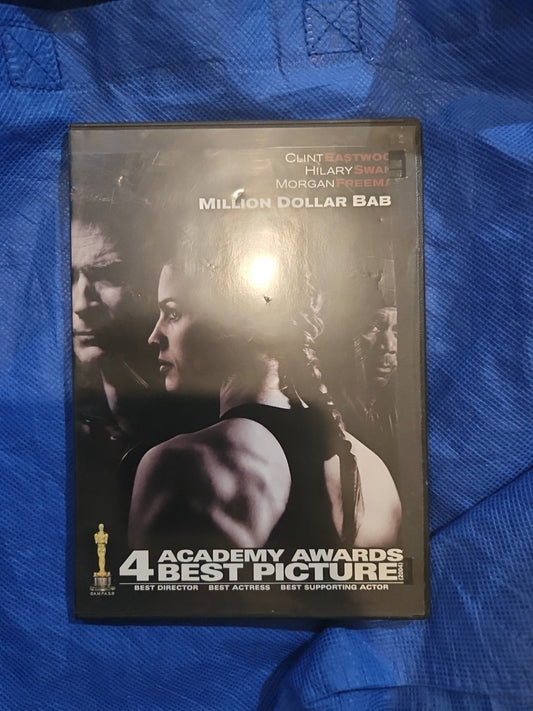 Million Dollar Baby (DVD, 2004)  Slimcase. Artwork Cropped. Tested