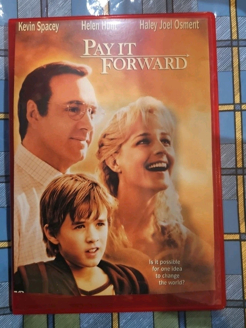 Pay It Forward (DVD, 2009) Tested slim case cropped artwork.