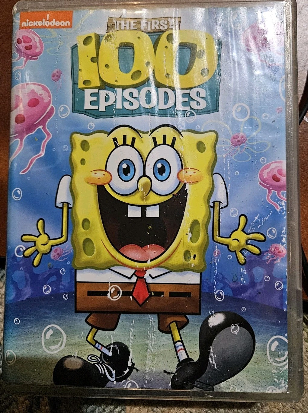 Sponge Bob Square Pants 100 Episodes Replacement  DVDs - Tested. No Scratches