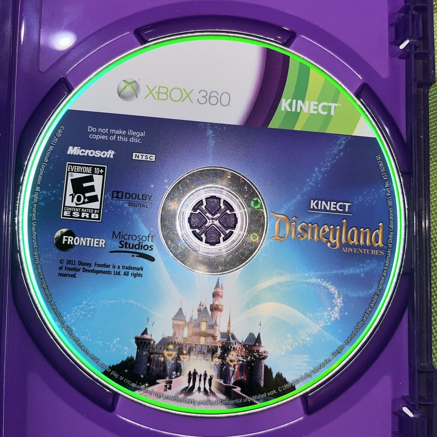 Kinect Disneyland Adventures (Microsoft Xbox 360, 2011)