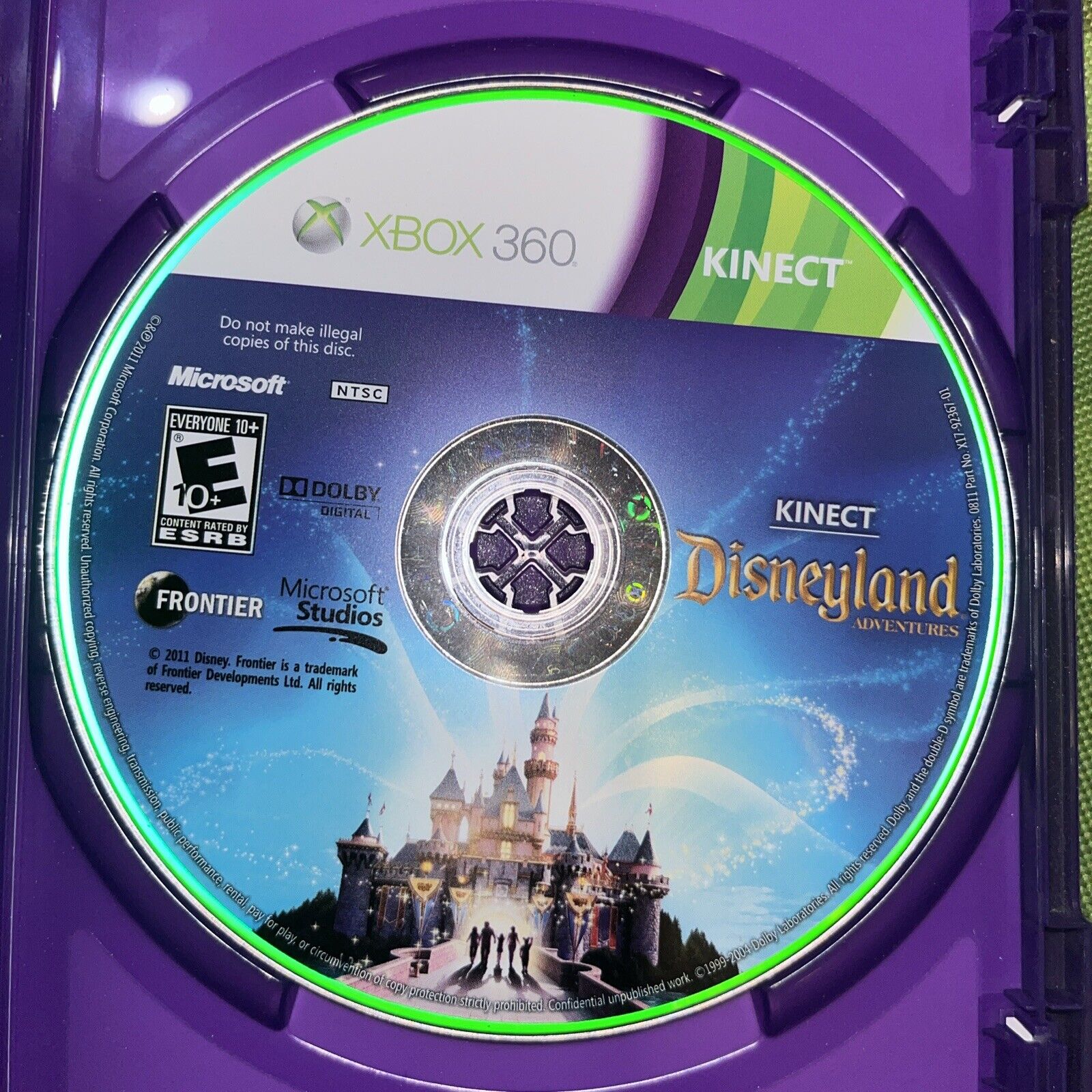 Kinect Disneyland Adventures (Microsoft Xbox 360, 2011)