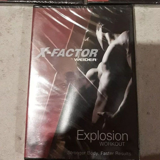 X-Factor by Wieder - Explosion Workout (DVD) Brand New Sealed
