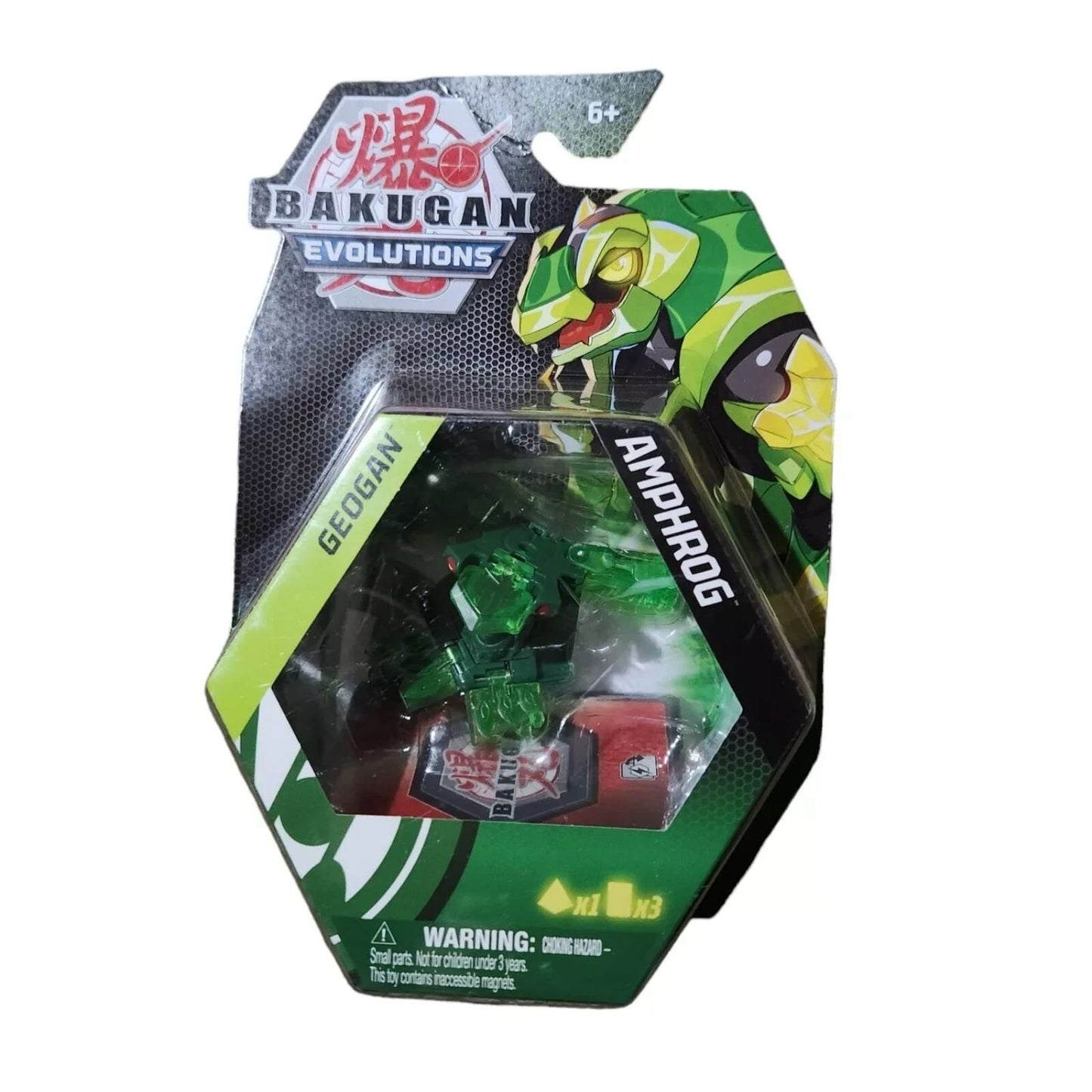 Bakugan Evolutions Geogan Amphrog - Brand New CIB
