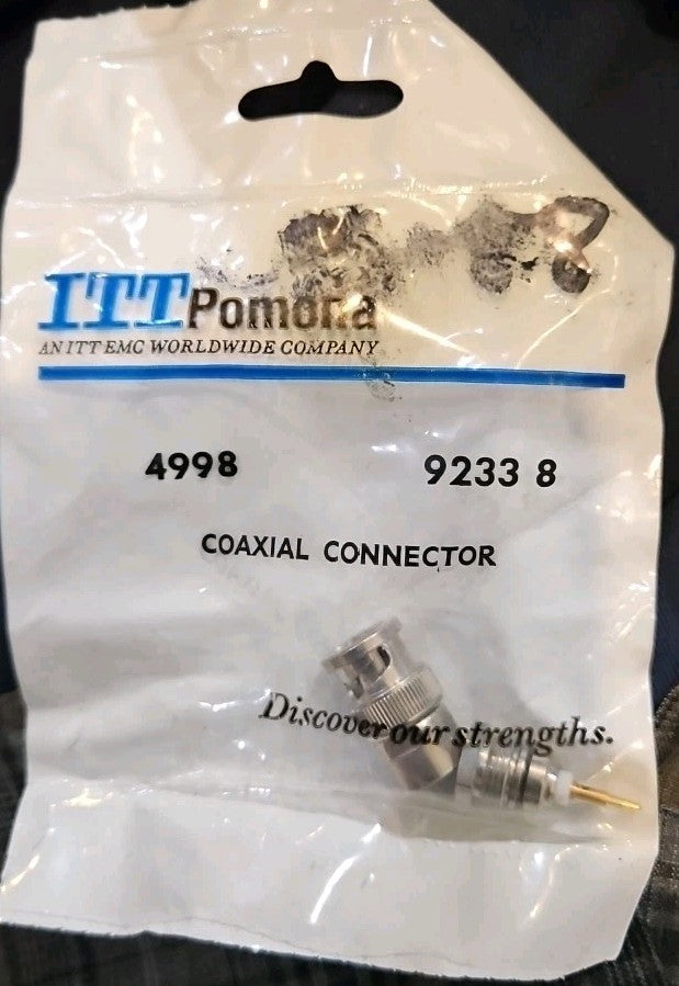 ITT Pomona 4998 BNC Connector RG58