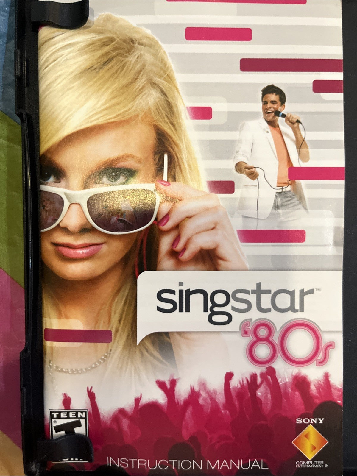 SingStar '80s ( PS2)  CIB. W/Manual. Original Case