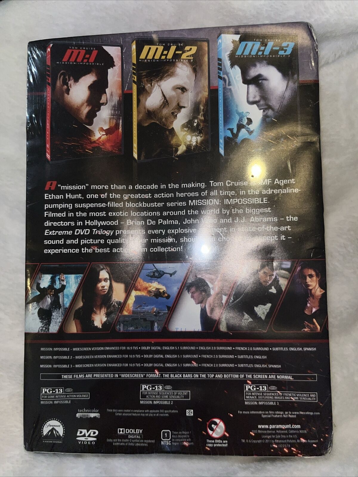 Mission: Impossible - Extreme Trilogy (M DVD