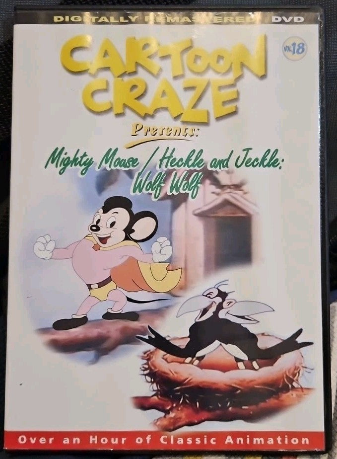 Cartoon Craze Presents - Mighty Mouse/Heckle  Jeckle (DVD, 2006) New Sealed