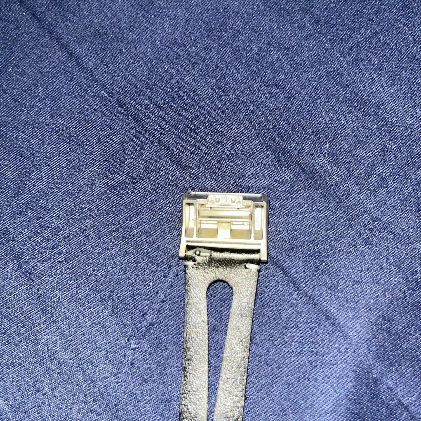 Bayite Fitbit Alta Black Leather w/Chrome Link & Brushed Stainless Band