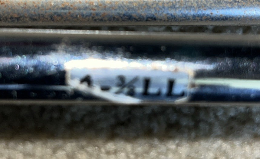 VIntage Jason Empire Add In Tennis Racket 4-3/8. W/Yamaha Vinyl Zipper Case