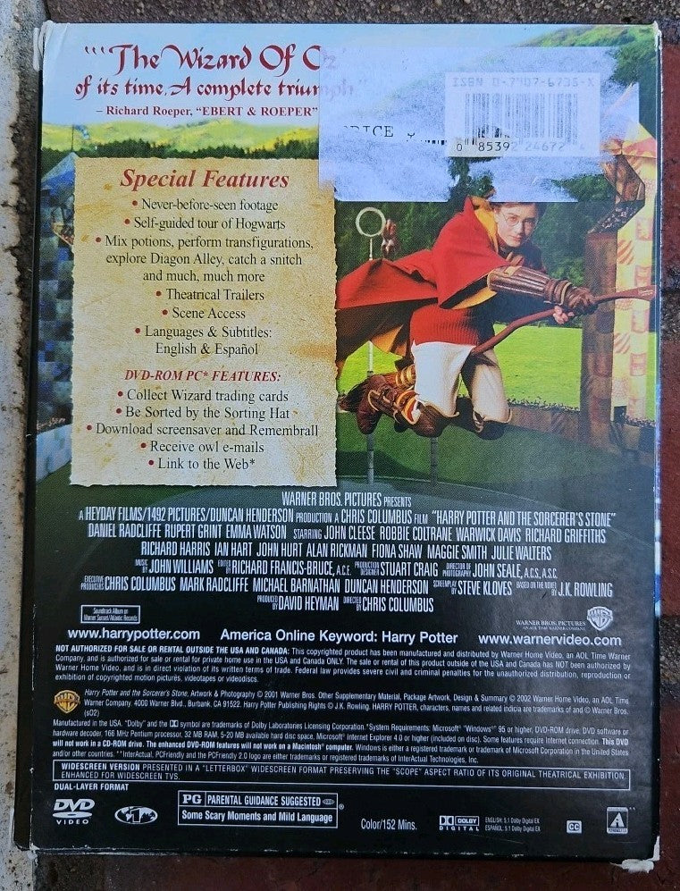 Harry Potter 5 Movie Collection (DVD) Tested