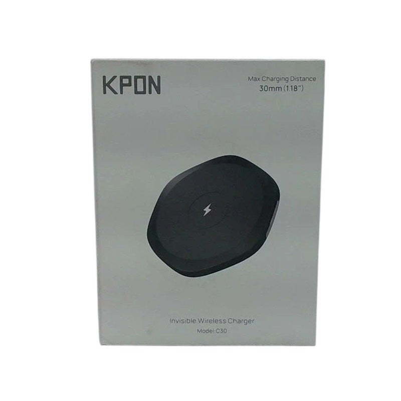 Invisible Wireless Charger 30mm/1.18" Under Desk For IPhone Samsung Galaxy