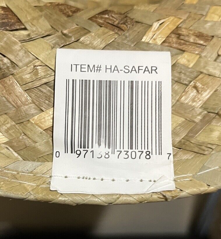 Safari Exploration  Raffia Hat - Small