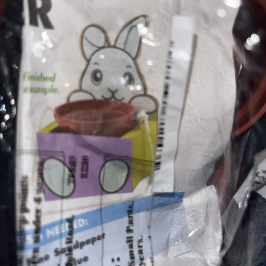 Home Depot Kids Workshop Kit Spring Bunny Hanging Planter Wood Kit  w/Pin