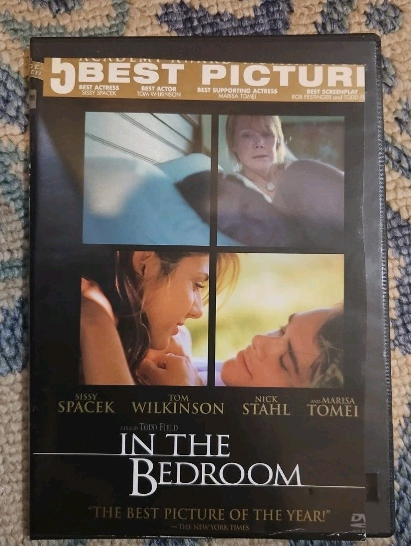 In the Bedroom (DVD, 2002) Cropped Artwork. Slim Case. Tested