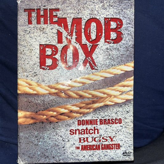 The Mob Box Set (DVD, 4-Discs with Collectible Scrapbook) Sealed. Shelfwear