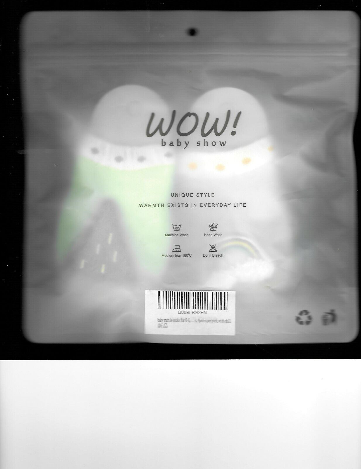 Wow Baby Show 4 Pair Socks for Infant - New - Character Footy Booties