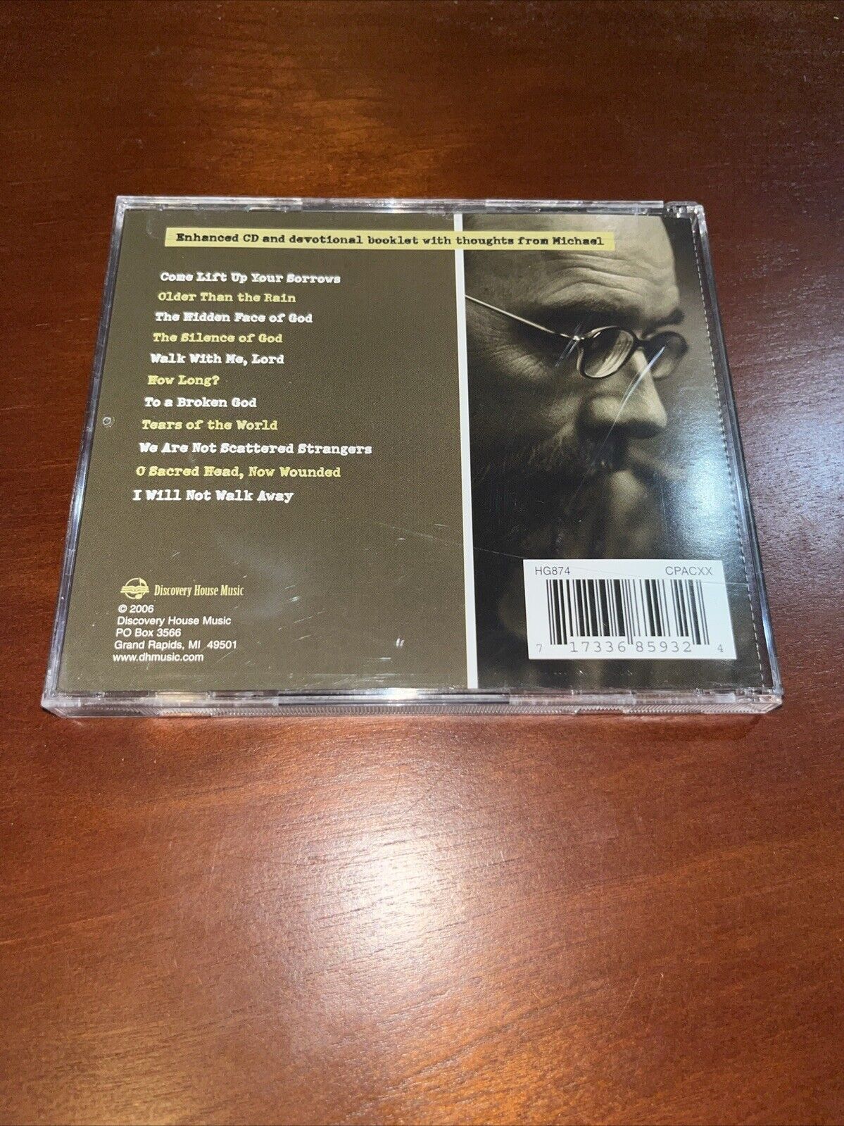 The Hidden Face of God by Michael Card (CD) Christian, Discovery House