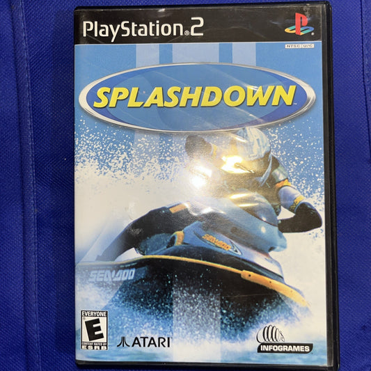 Splashdown (PS2) Mint. Original Case + Manual +  Tested