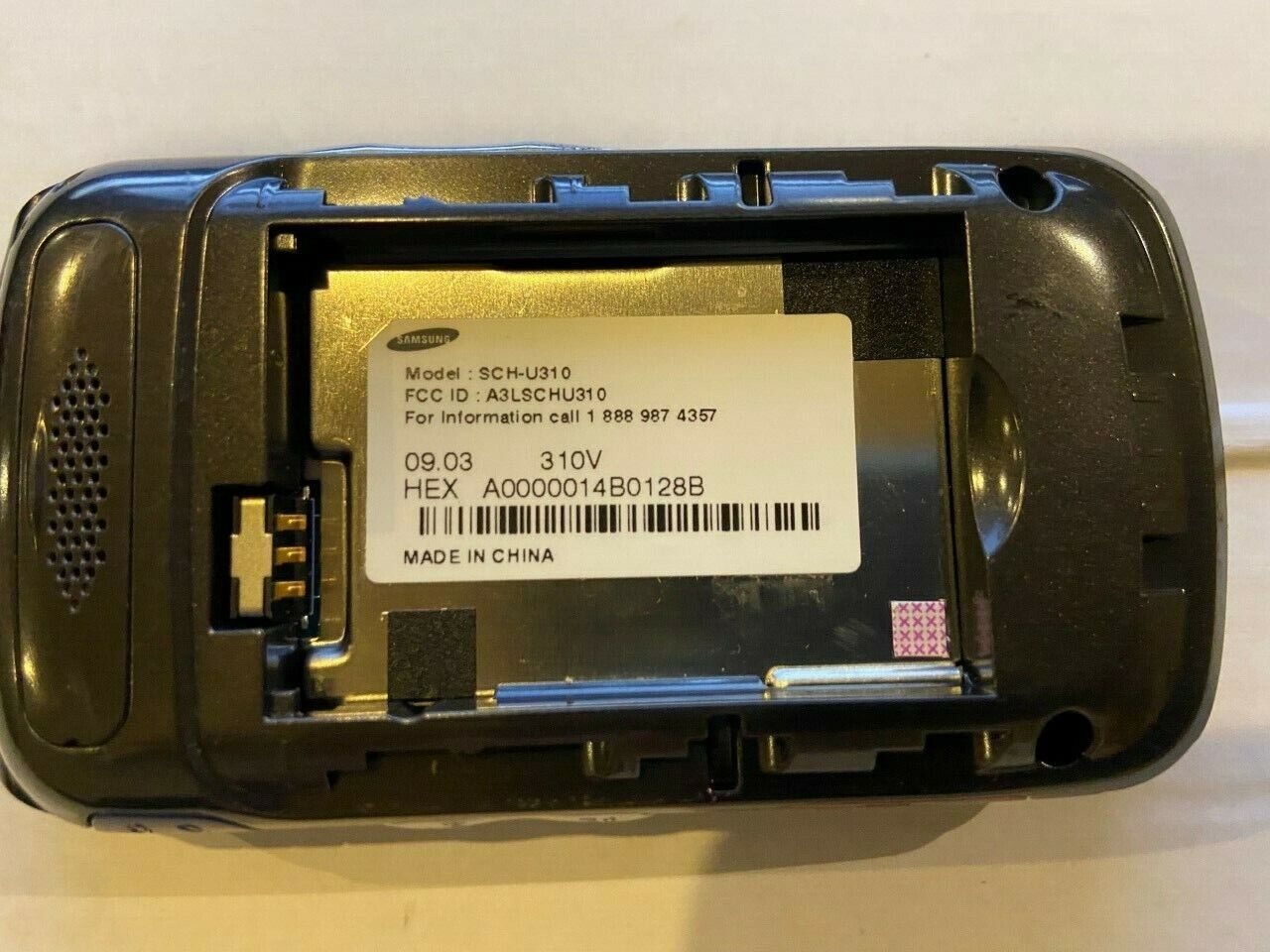 Samsung Knack SCH-U310 - Black (Verizon) Cellular Phone