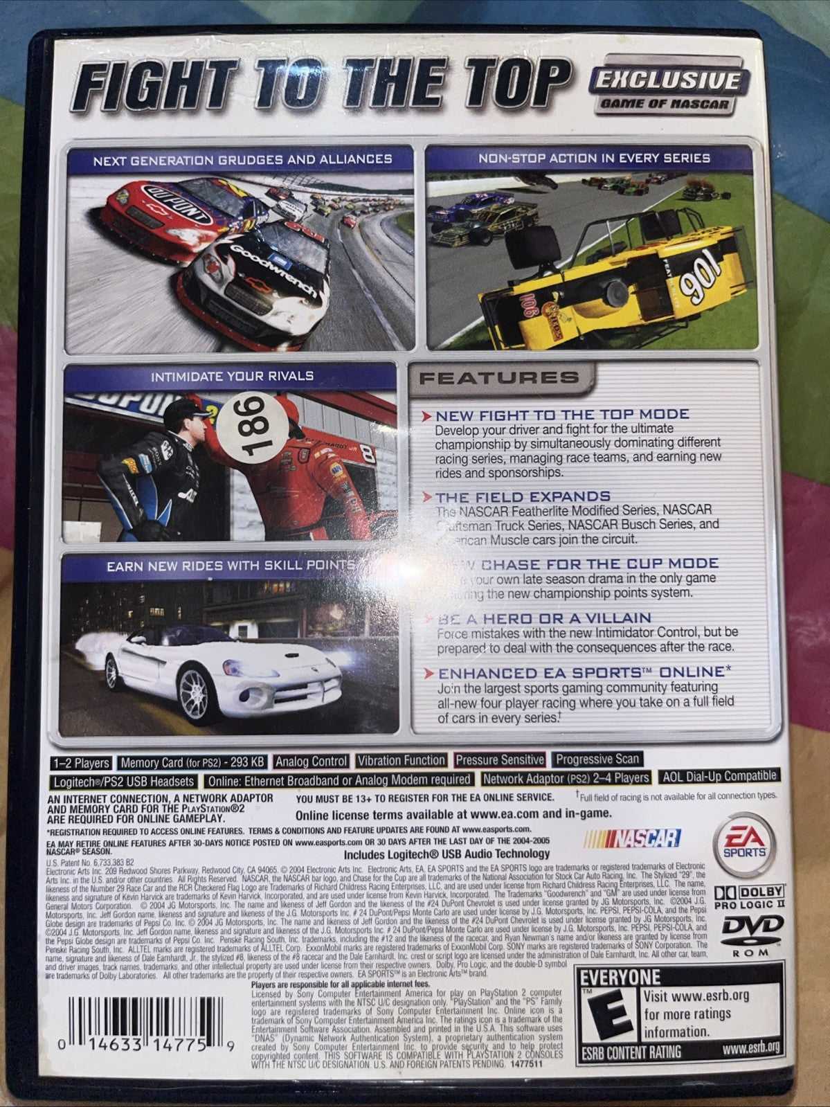 NASCAR 2005: Chase for the Cup (Sony PlayStation 2, 2004)