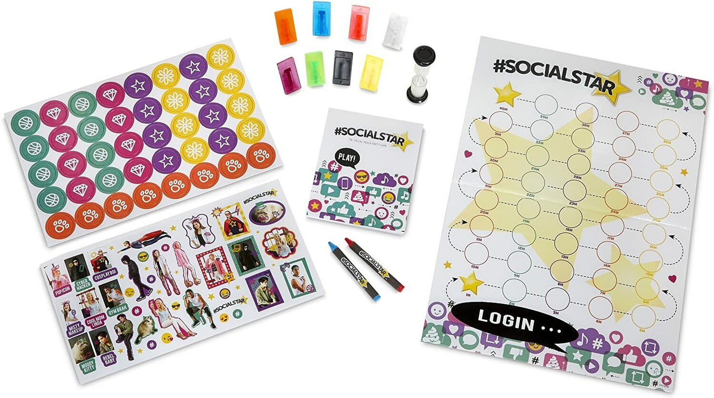 #SocialStar: The Social Media Game