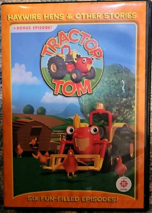 Tractor Tom: Haywire Hens And Other Stories [DVD] - Tested. New Case. Resealed