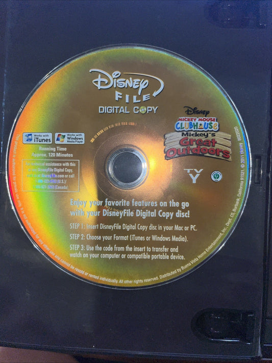 Mickey Mouse Clubhouse: Mickeys Great Outdoors (Digital Copy Disc)